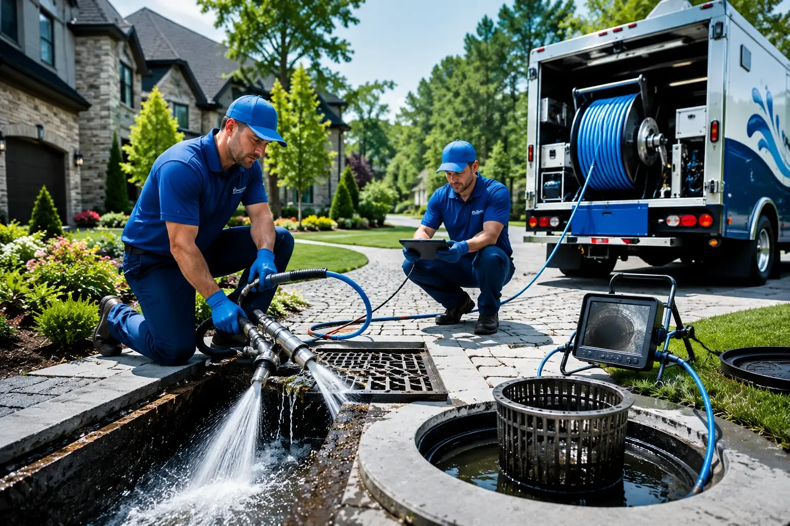 Local outdoor drain cleaning professionals in Maize, KS